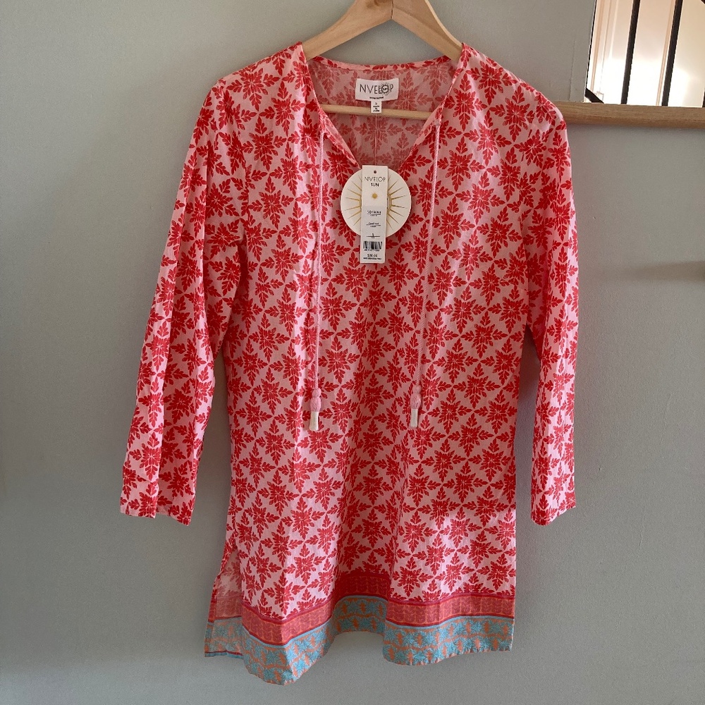 Beach cover up Boho Nvelop Sun Size Small